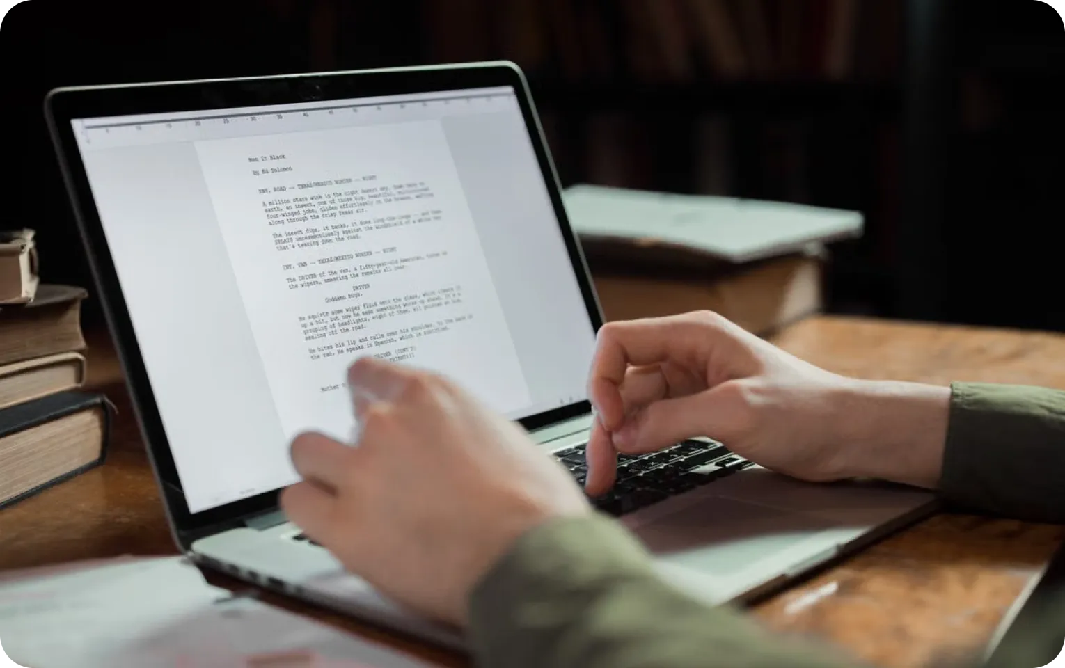 Developmental manuscript editing