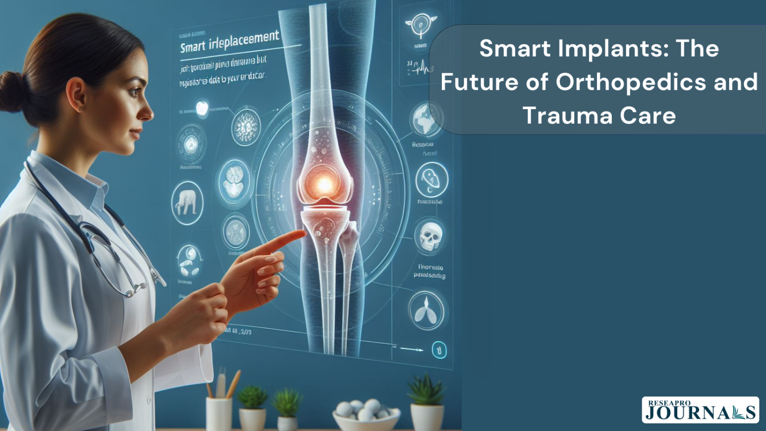 Smart Implants The Future Of Orthopedics And Trauma Care