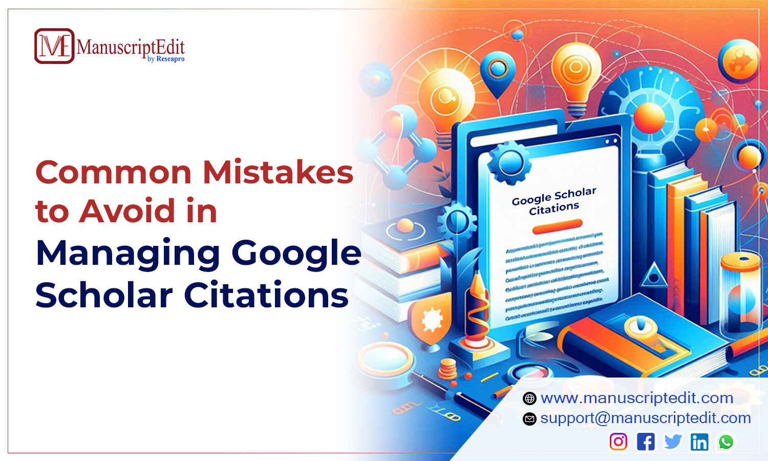 Common Mistakes to Avoid in Managing Google Scholar Citations