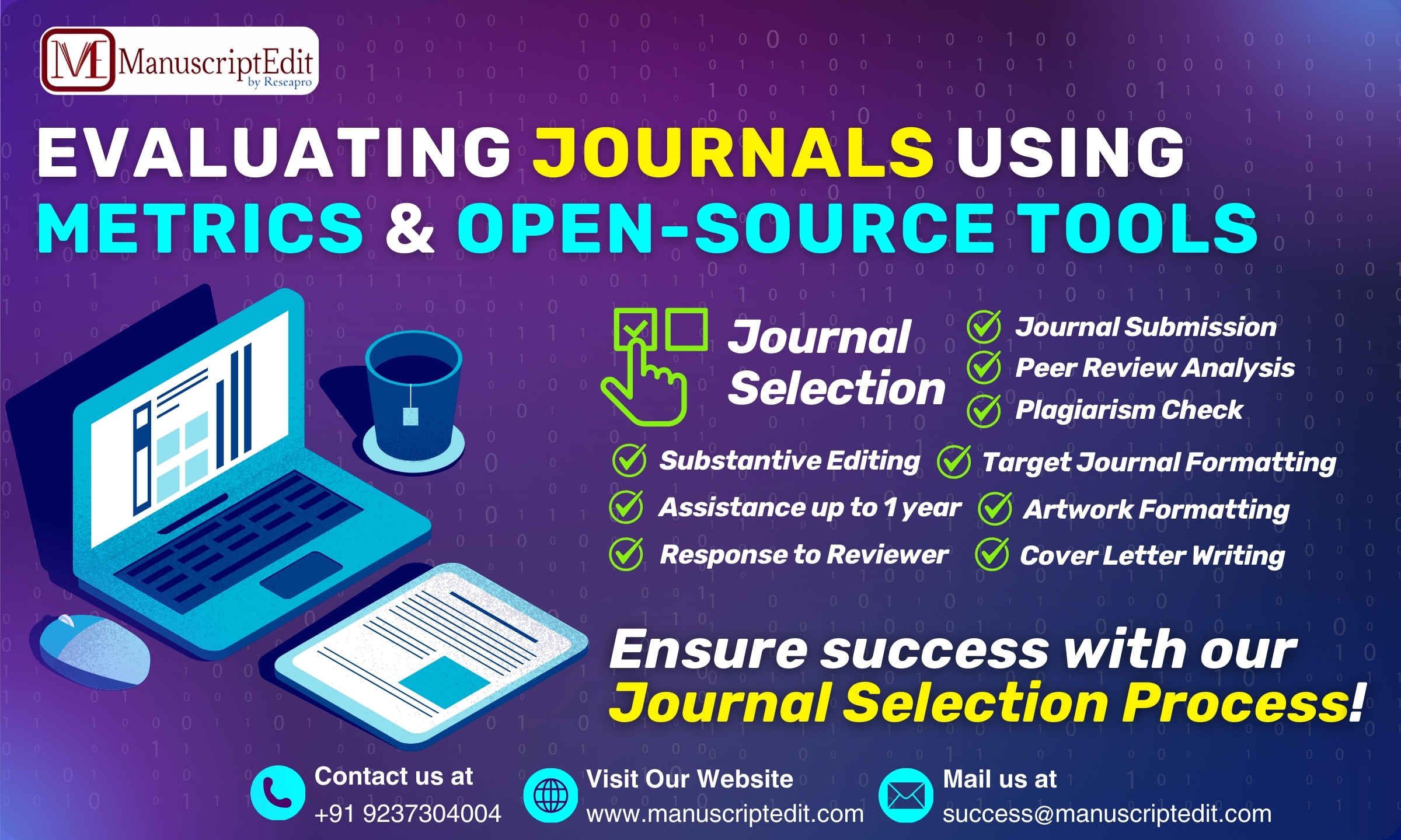 Evaluating Journals Using Metrics and Open-Source Tools